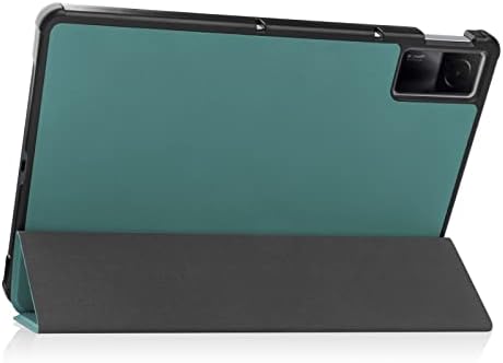 Dwaybox futrov za Xiaomi RedMi Pad 10,61 inča objavljen 2022, Tri Flow Slim Lagana tvrda Smart zaštitni poklopac s više ugaonim postoljem - zelena