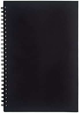 Dstelin prazna spiralna bilježnica, 1-pakovanje, meka poklopac, skica, 160 stranica / 80 listova, 9 inča