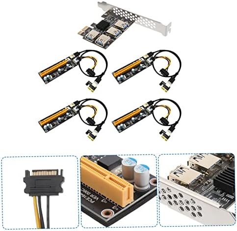 SOLUSUSTE POTPISI PCI-E RISER Adaptador računarski adapter USB adapteri PCI-e rudarske ekstender PCIe USB Extender