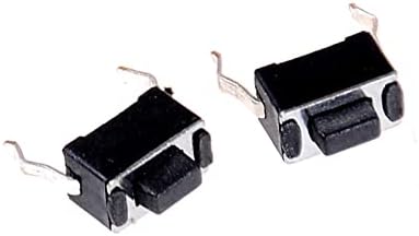 Fofope taktilni prekidač 30pcs 3 * 6 * 4.3 PCB momentalnog taktilnog takta tipka za mikro prekidač 2 pin DIP svjetlosni dodir 3 * 6 * 4,3 mm tipke za tipku Ključ