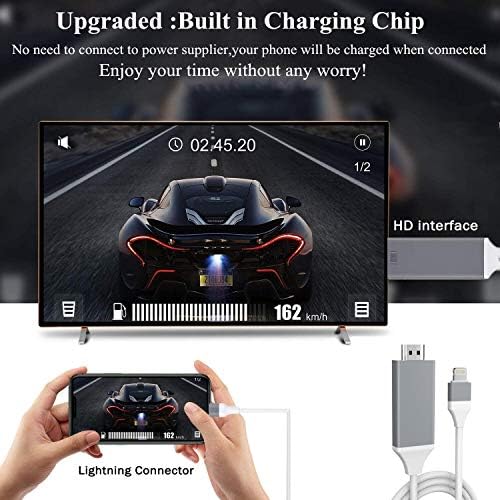 [Apple MFI certificirano] HDMI DIGITAL AV adapter kabel, kompatibilan sa iPhone iPadom na HDMI kabl
