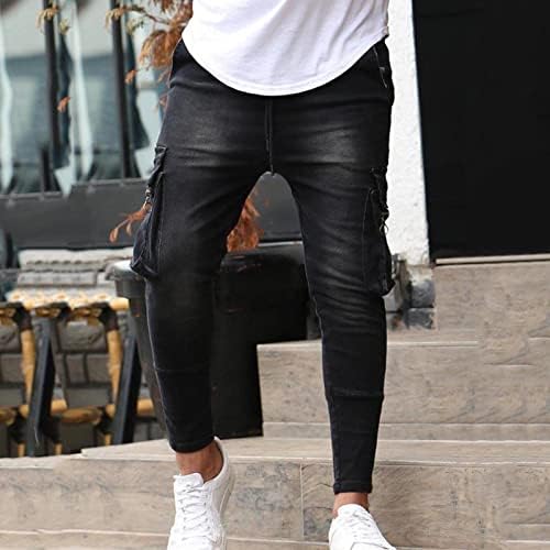 Diyago Skinny Traperice za muškarce Plus size Hipster Streetwear Vintage Modni dizajner traper hlače Slim