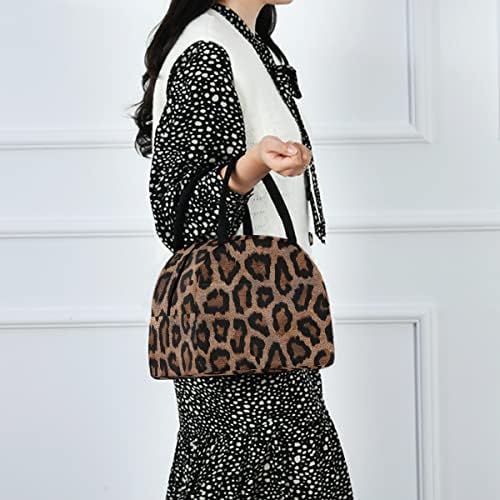 Leopards torba za ručak žene djevojke višekratna torba za ručak hladnjak izolovana kutija za ručak