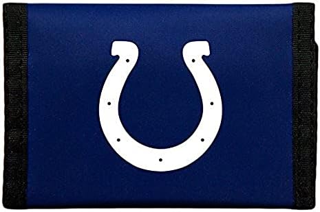 Rico Industries NFL Indianapolis Colts najlon Tri puta novčanik najlon Tri puta novčanik, 3&