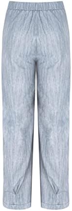 Miashui Casual haljine pantalone za žene visoke ženske farmerke Faux Denim teksas pantalone