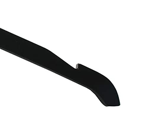 Nahanco Equinox Drvena vješalica za košulju, 17 - visoka sjaja crna, 50 / ctn
