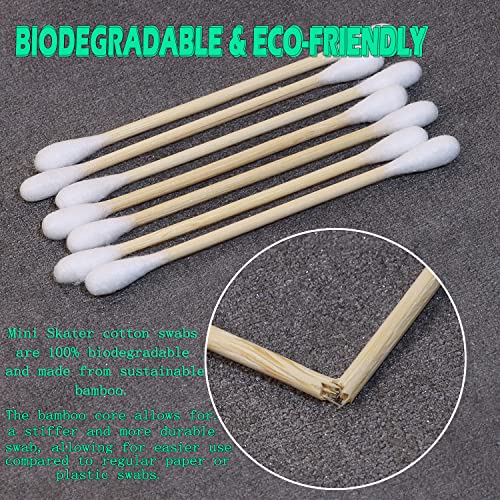 Mini klike plastike BESPLATNO 200 brojeva ekološki prirodni bambusovi štapići Dvostruki kružni