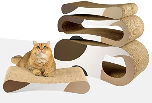 IEUDNS 3X Cat Cardboards Bed Corrugated Scratcher Legler Post Supplies Mat grebanje Pad Lounge