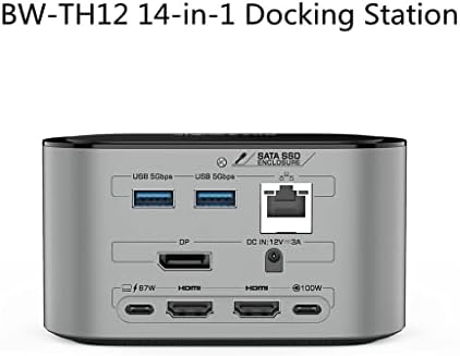 N / A 14-in-1 USB C priključna stanica PC računar Dodatna oprema Extensor USB čvorište Pribor za prijenos računala Tip-C SD / TF utor