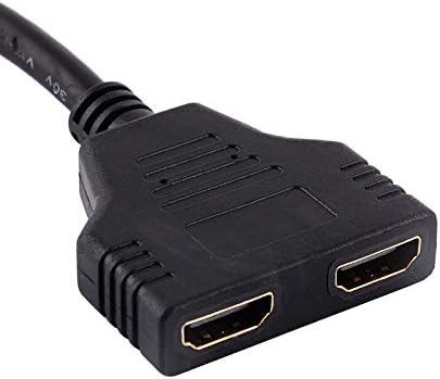 Akozon HDMI razdjelni adapter kabl HDMI razdjelnik 1 u 2 od HDMI muškog 1080p do dual HDMI ženski 1 do