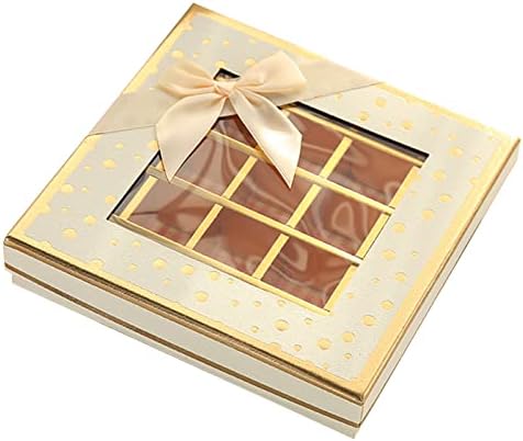 Prsten za nakit Dadiy 25 mreža Poklon kutija za slatkiše Valentinovo čokoladna kutija za izlaganje Vjenčanja