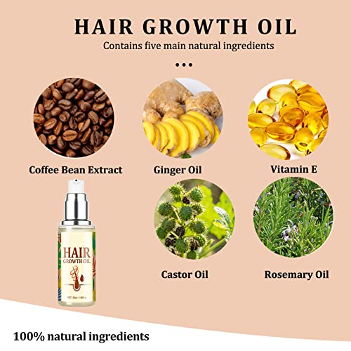 Đumbir Serum za kosu za rast kose, ulja za kosu za rast kose tretmani esencijalnog ulja đumbira