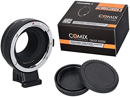 COMPLITE CM-EF-EOS M ADAPTER Objektiv za automatsko fokusiranje za EF / EF-S objektiv u Canon EOS M Zrcal bez ogledala Converter za pretvarač za konverter za Canon EOS M1 M2 M3 M5 M6 M10 M50 M100