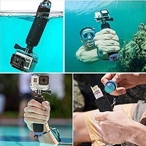 Navitech plutajuća ručna stativska ručka montiranje - kompatibilan je sa dazze akcijskom kamerom
