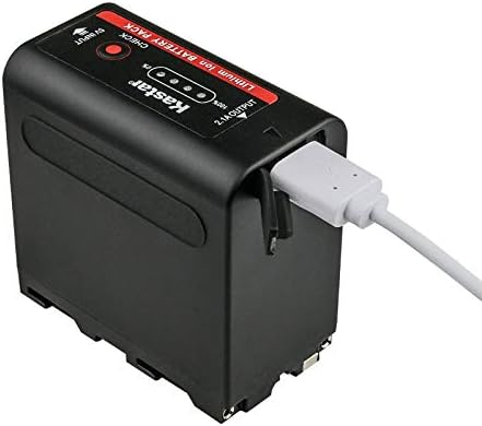 Kastar 4-Pack NP-F980exp baterija i LTD2 USB punjač kompatibilan sa HXR-NX5R MPK-DVF4 MVC-CD1000 MVC-CD400