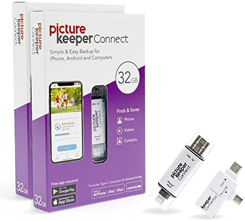 Picture Keeper Connect Photo & amp; video USB fleš disk za Apple, Android & amp; PC uređaje, 256GB fleš disk