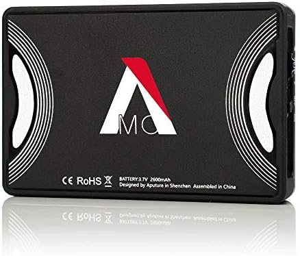 Aputure Amaran MC RGBWW Mini na video svjetlu kamere, Al-M9 verzija za nadogradnju, 3200K-6500K,CRI / TLCI 96+, Hsi način rada, podržava magnetnu privlačnost i App sa USB-C PD i bežičnim punjenjem
