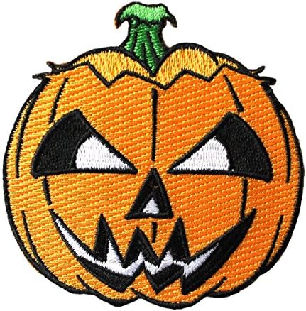 Zastrašujući patch jack-o-later Kreepsville Halloween bundeve zanat za bundevu