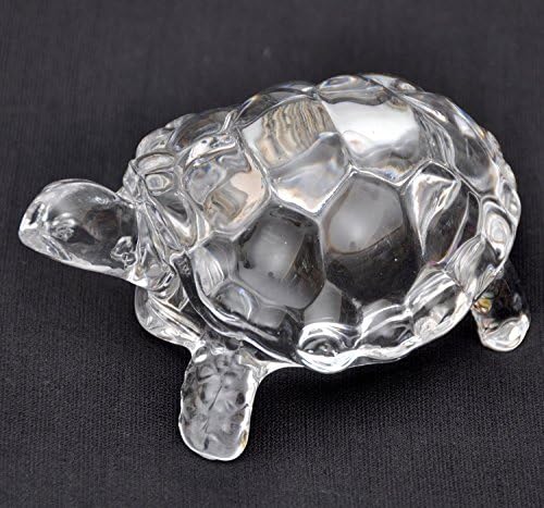 AANSSS 4,5 FENGSHUI VASTU Originalna čista kristalna kornjača / kornjača figurica morska kornjača / umjetnička