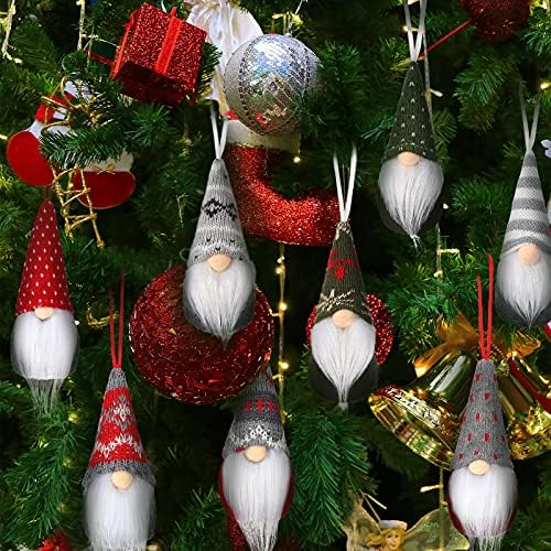 Božić ukrasi božićno drvo viseći Patuljci ukrasi ručni rad švedski Tomte ukrasi pliš skandinavski Santa Elf