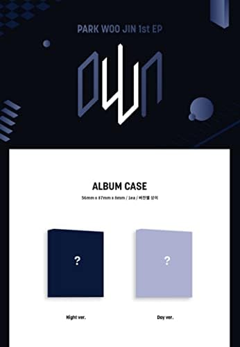 AB6IX Park Woojin vlastita verzija platforme za 1. EP album futrola+kartica tipa QR+službena fotokarda+Selfie