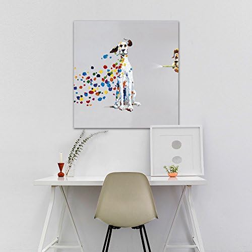ručno rađena platna Umjetnost slika životinjskog ulja slatka boja pasa moderne zidne slike za dnevni boravak