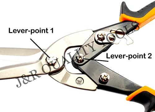 VCT 12 avionske makaze, dugačke oštrice ravne makaze za sečenje makaze za sečenje Power Cutter sa oštricom od ugljeničnog čelika # 55