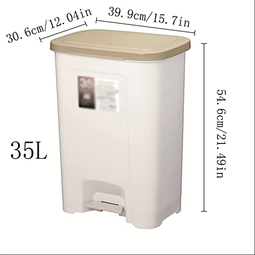 Zalord Canbage Can 45l / 35L / 25L / 14L / 14L / 14L Gudene smeće može kućni kućni toalet za smeće velikog kapaciteta kante za smeće za kuhinju