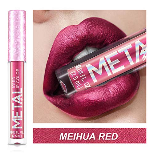 Outfmvch šminke snopovi 12colour Metal-boji tečnost ruž za usne sjaj za usne čaša za usne glazura šminke