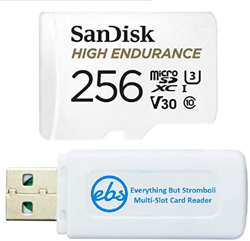 SanDisk 256GB Video MicroSDXC kartica visoke izdržljivosti za Dash kamere radi sa Garmin Mini 2, 47, 57, 67w
