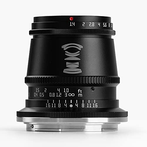 Ttartisan 17mm F1.4 APS-C ručni fokus širokougaoni objektiv kamere velikog otvora blende za Nikon Z kameru za montiranje poput Z50 M(crna