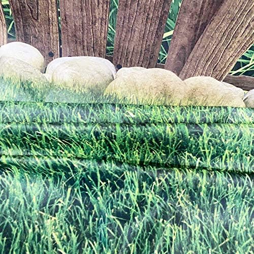 Msocio 5x7ft izdržljiva poliesterska opružna Bašta pozadina za fotografiju zelenilo trava priroda