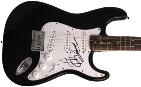 Jimmy Cliff potpisan autogram pune veličine Crni Fender Stratocaster Električna gitara W / James