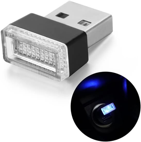 Mini LED auto lampica Auto interijer USB atmosfera Light utikač Decor lampica Hitna oprema za osvjetljenje automobila