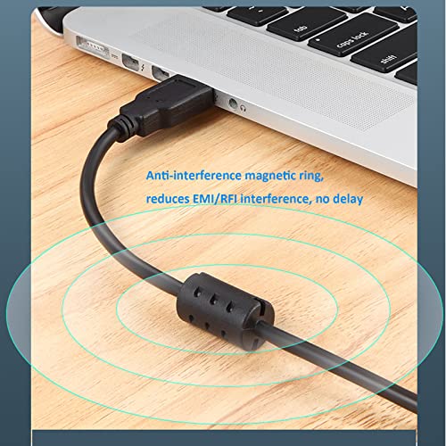 Xivip USB kabel za štampač 10 stopa, USB A do B kabel pisača Kompatibilan sa HP OfficeJet Pro 9025 9020 9015