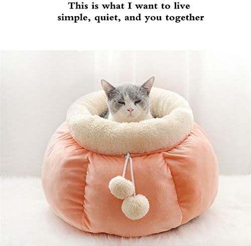 ZZK mačka u obliku bundeve za gniježđenje torba za spavanje za mačke Four Seasons univerzalna prostirka
