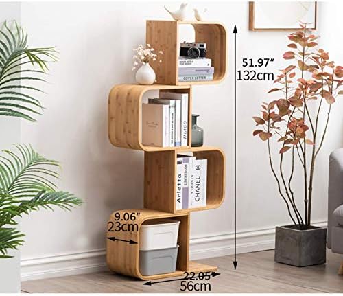 Aervealna police za knjige Novelty bambuo nosač za knjige Veliki kapacitet bez stope / bočni stol / particija