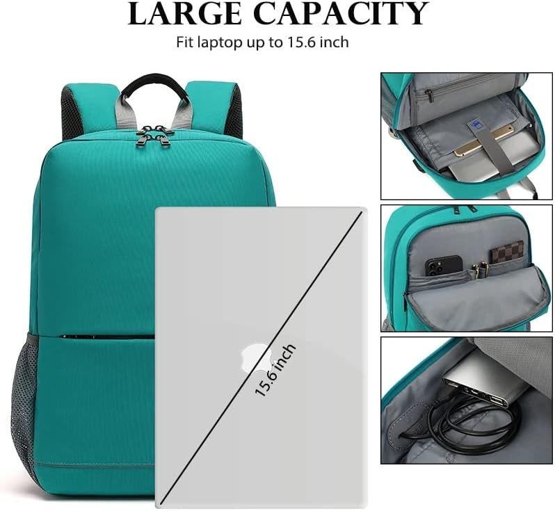 Muška ruksačka ruksaka za muške ruksak za laptop muške 15,6-inčne vodootporne USB punječe