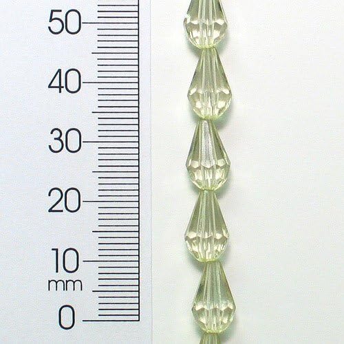 EXPO BD53287 akrilne akrilne perle 8-inčni pramen, svijetlo zelena, 2-pakovanje
