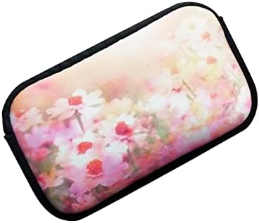 Heabpy prenosive neoprenske torbe za šminkanje za žene, male putne torbe za šminkanje,torbica za kvačilo