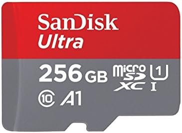 SanDisk 256GB Micro SDXC Ultra memorijska kartica za Motorola telefon radi sa Moto G8 Plus, jedna akcija, jedan zum, E6 Play paket sa svime osim Stromboli microSD čitačem kartica