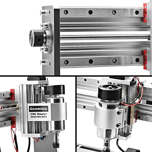 Genmitsu 3020-PRO MAX CNC Router mašina za rezbarenje metala i više, GRBL Offline kontroler, sa graničnim