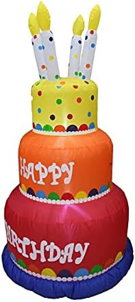Paket ukrasa za dva rođendana i Patriotske zabave, uključuje tortu za Sretan rođendan na naduvavanje