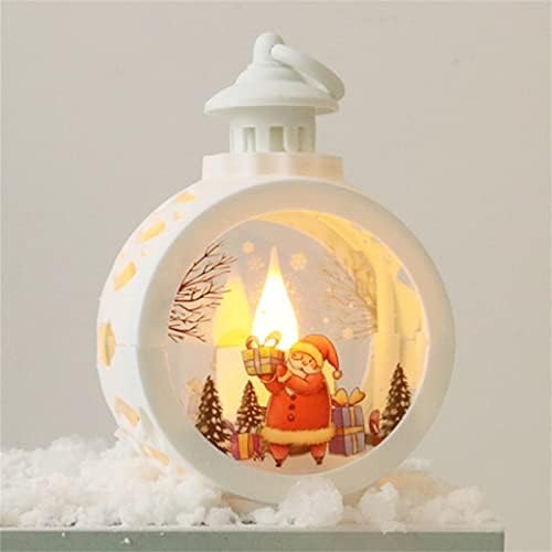 2v93uv Led lampa Božićni ukrasi za kućnu lampu svjetlo svijeće Božić ukrasi drveća Santa lampa Kućni