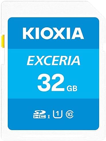 Kioxia 32GB Exceria SD memorijska kartica SDXC UHS-I U1 Klasa 10 pročitajte 100MB / s LNEX1L032GG4