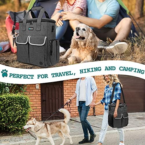 PetAmi putna torba za pse potrepštine za kućne ljubimce torba za organizatore putovanja sa kontejnerima