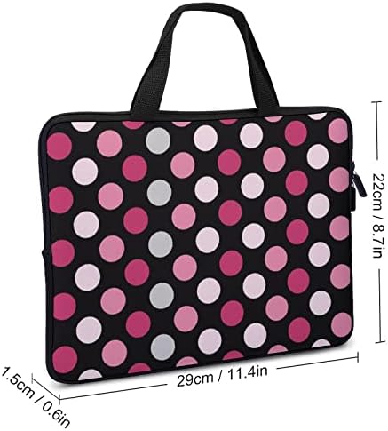 Ružičasta torba za laptop za laptop za nošenje ručice s ručicama Gatkinja ručica ručka prijenosno računalo