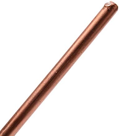 Dijelovi alata 1kom Bakarni okrugli štap 99,9% čisti čvrsti bakar metalni štap cijev Cu cilindar Bar za glodanje/zavarivanje / alat za obradu metala 6X200mm