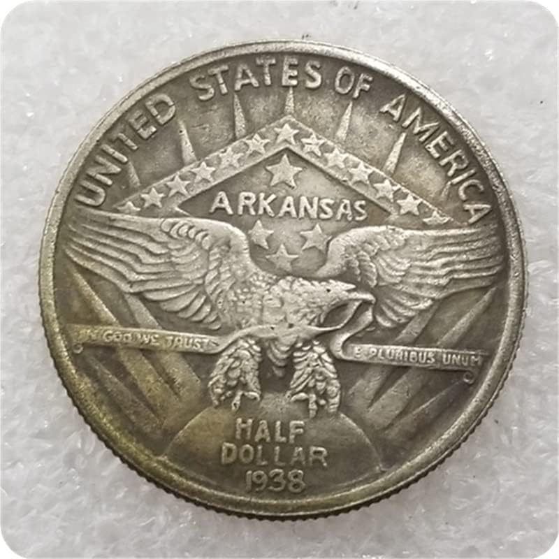 AVCITY Antique rukotvorina SAD SAD 1938 strani komemorativni novčić srebrni dolar na veliko 3688