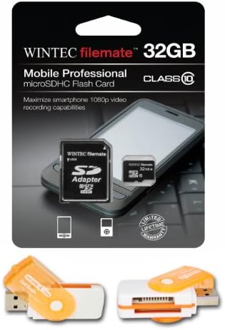 32GB MicroSDHC klase 10 velike brzine memorijska kartica. Savršeno Odgovara Za T-Mobile G2x Garminfone.